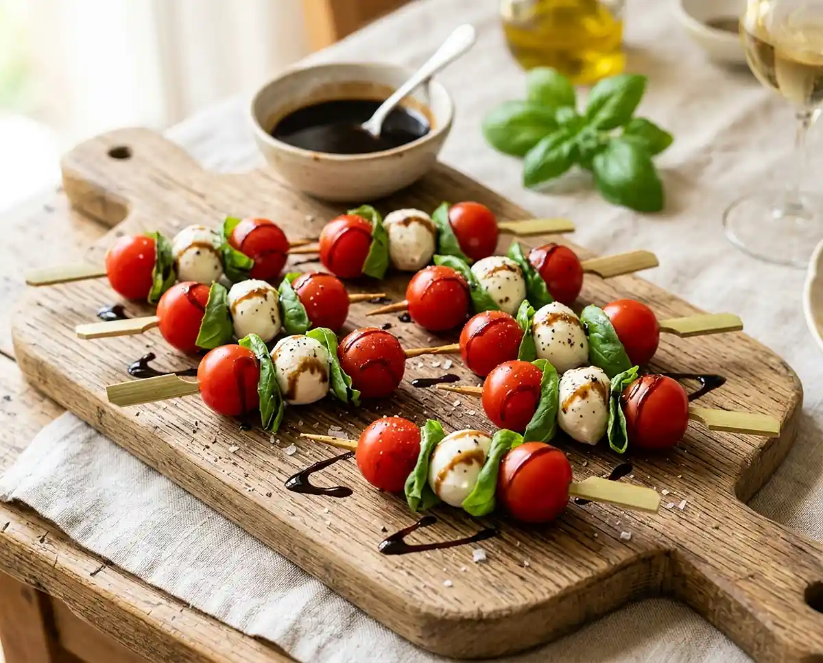 Gluten-Free Caprese Skewers