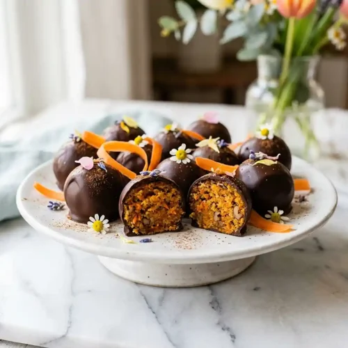 Gluten-Free Carrot Cake Truffles