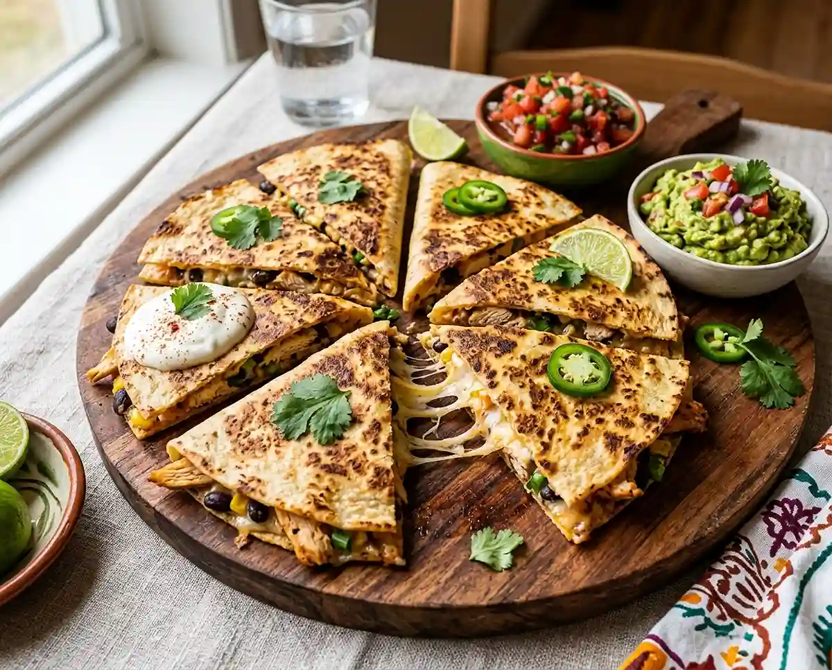 Gluten-Free Chicken Quesadillas
