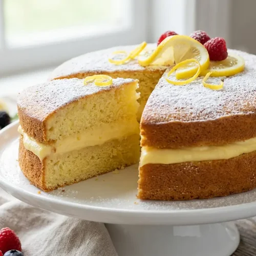 Gluten-Free Dairy-Free Mimosa Cake