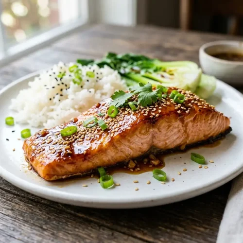 Gluten-Free Honey Garlic Salmon