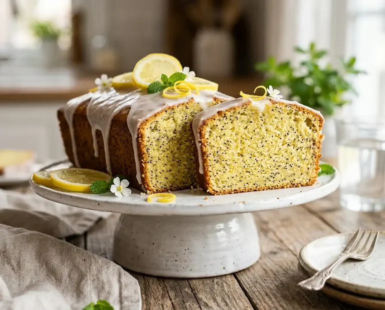 Gluten-Free Lemon Poppy Seed Cake