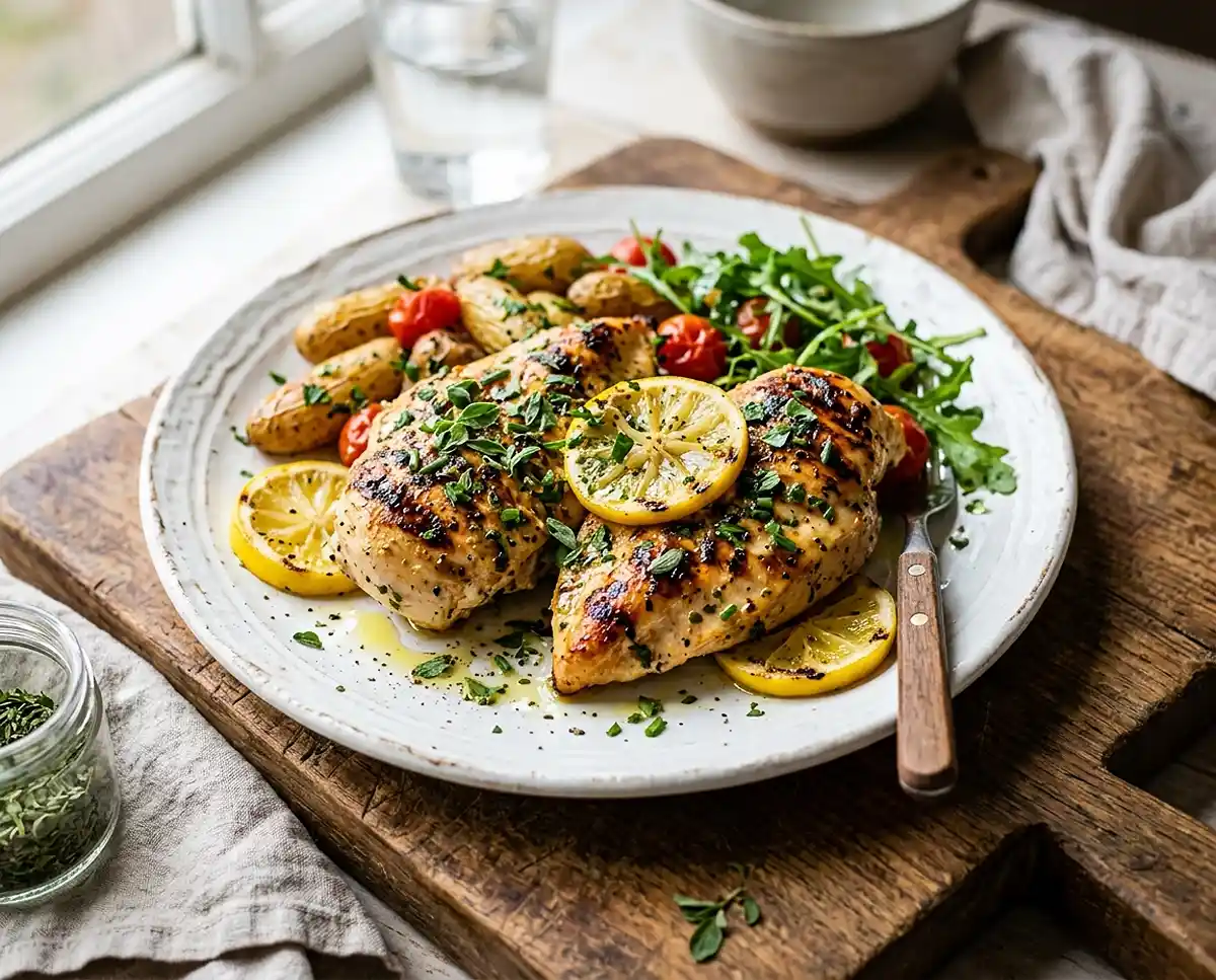 Gluten-Free Lemon and Herb Chicken