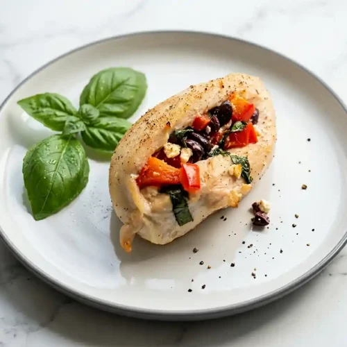 Gluten-Free Mediterranean Stuffed Chicken