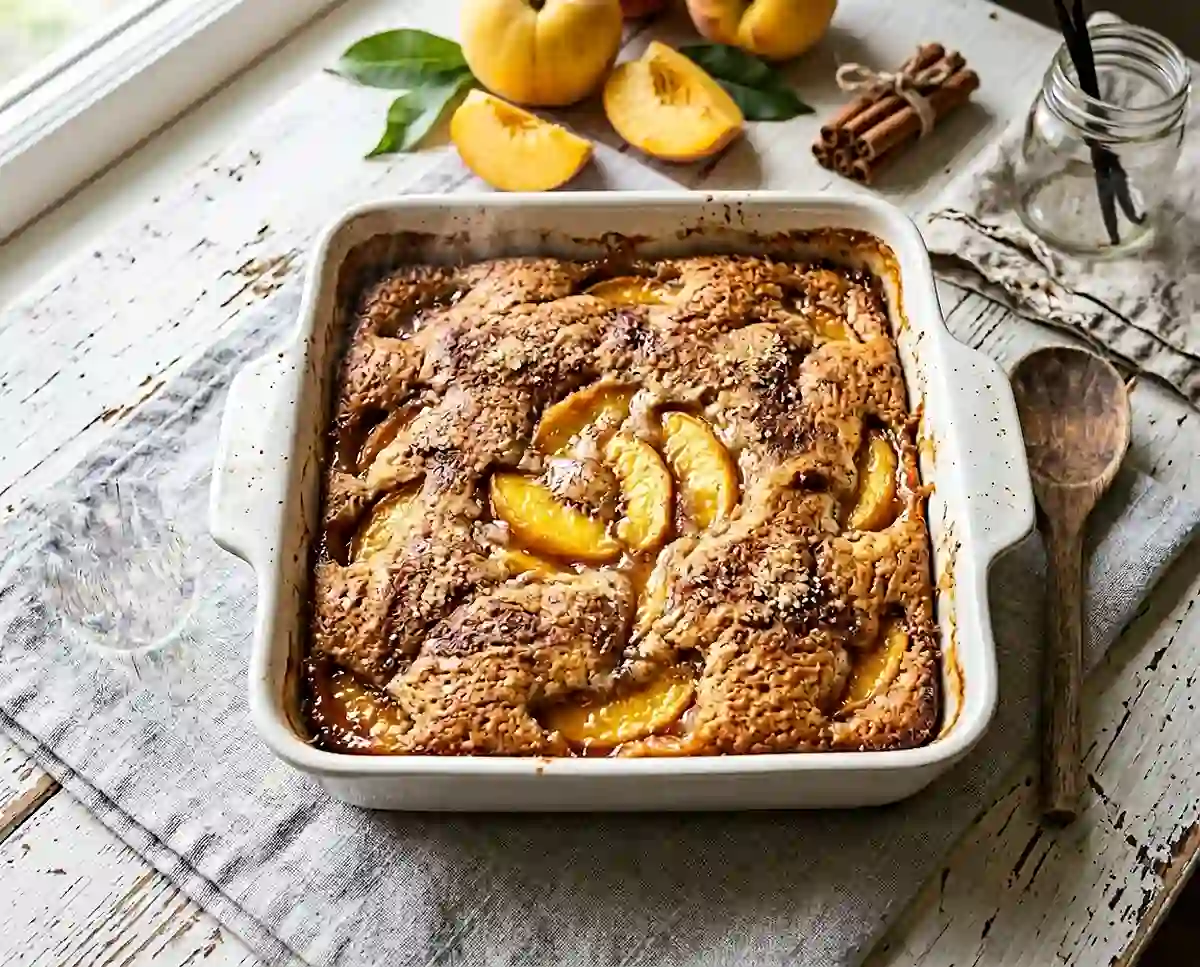 Gluten-Free Peach Cobbler