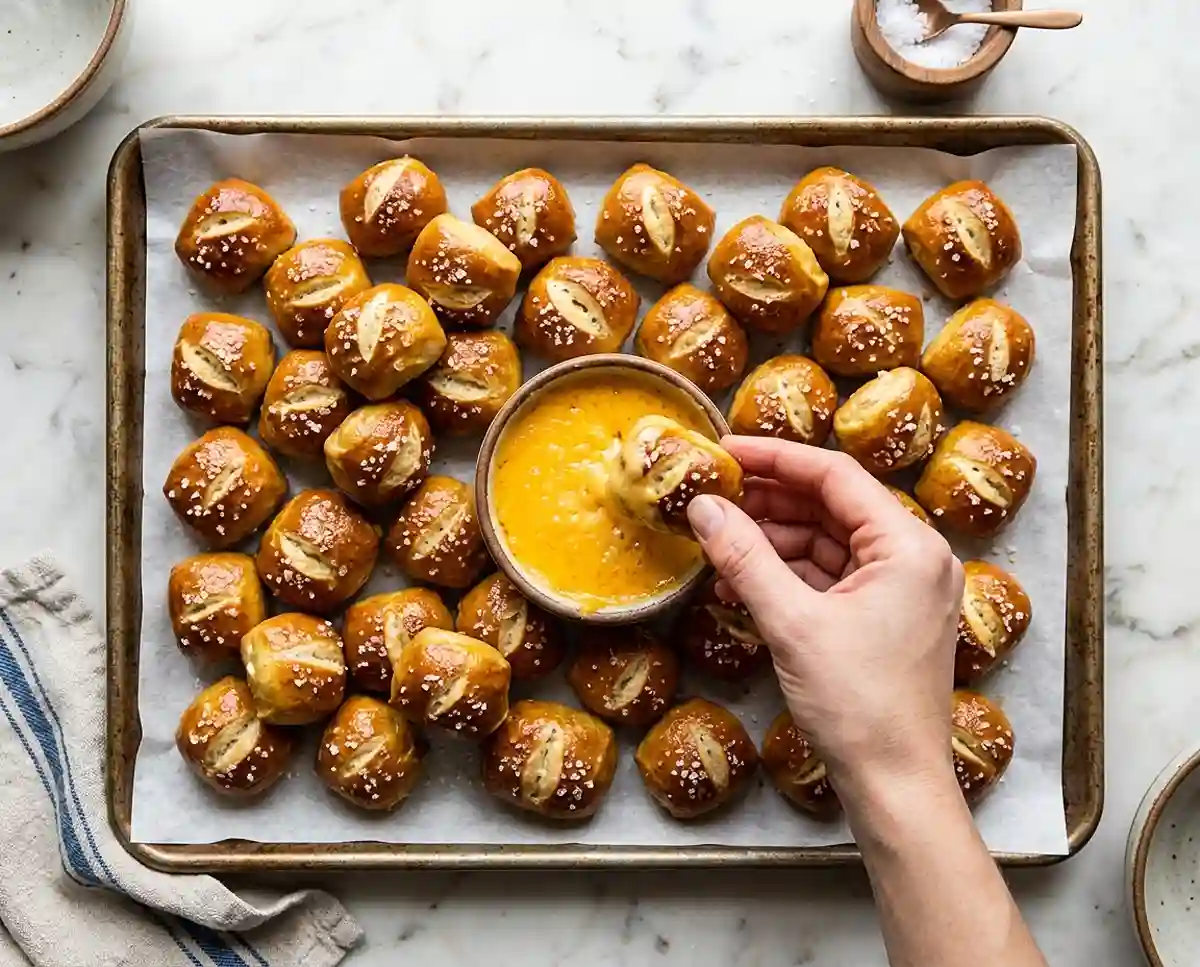 Gluten-Free Pretzels with Cheese