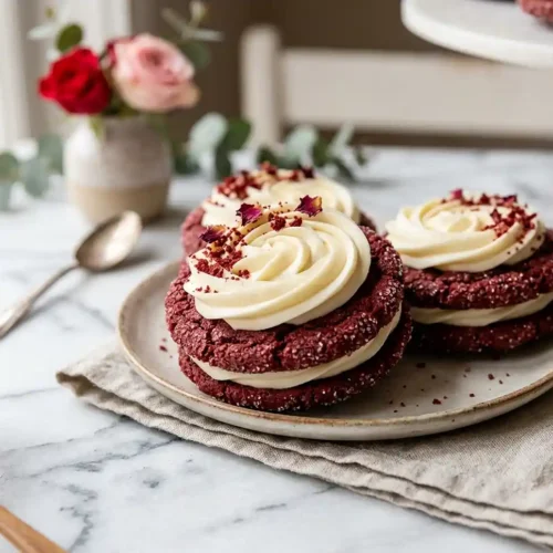 Gluten-Free Red Velvet Cookies