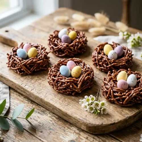Gluten-Free Robin's Egg Nest Cookies