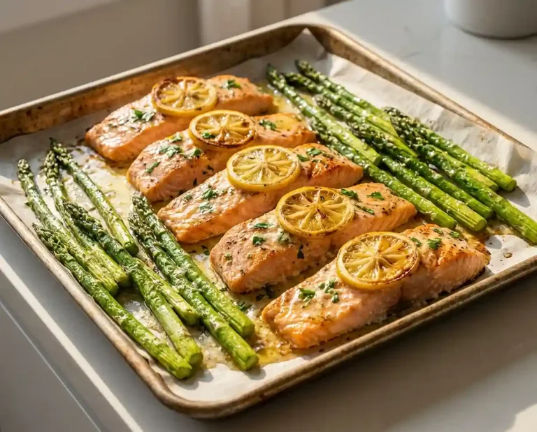 Gluten-Free Sheet Pan Salmon and Asparagus