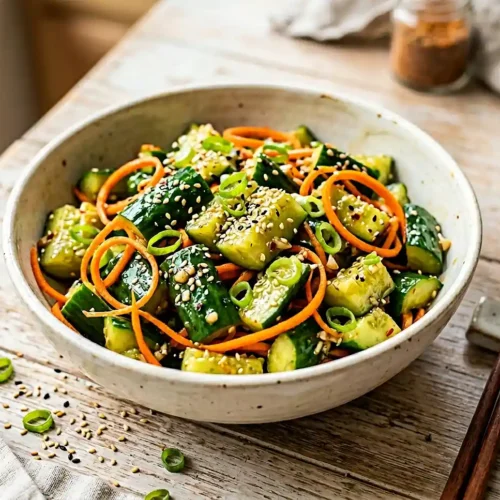 Gluten-Free Smashed Cucumber Salad