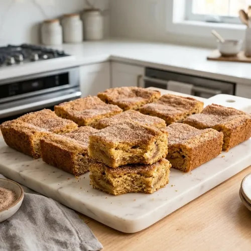 Gluten Free Snickerdoodle Bars
