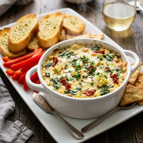 Gluten-Free Spinach Artichoke Dip