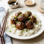 Gluten-Free Teriyaki Meatballs