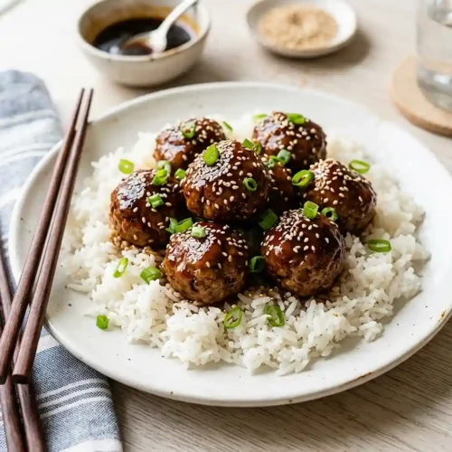 Gluten-Free Teriyaki Meatballs