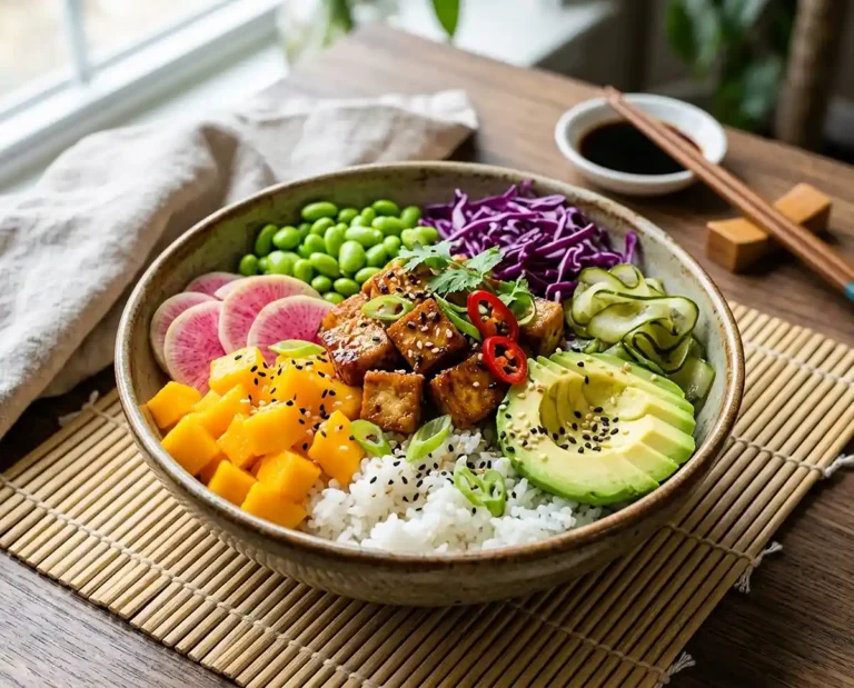 Gluten-Free Vegan Tofu Poke Bowl