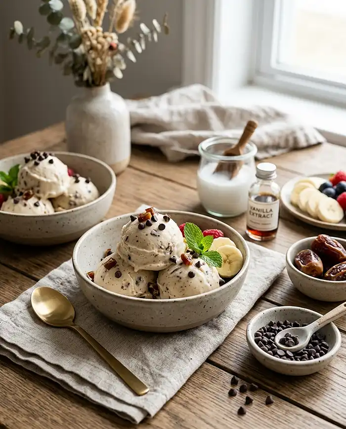 Dairy-Free Nice Cream 4 banana ice cream