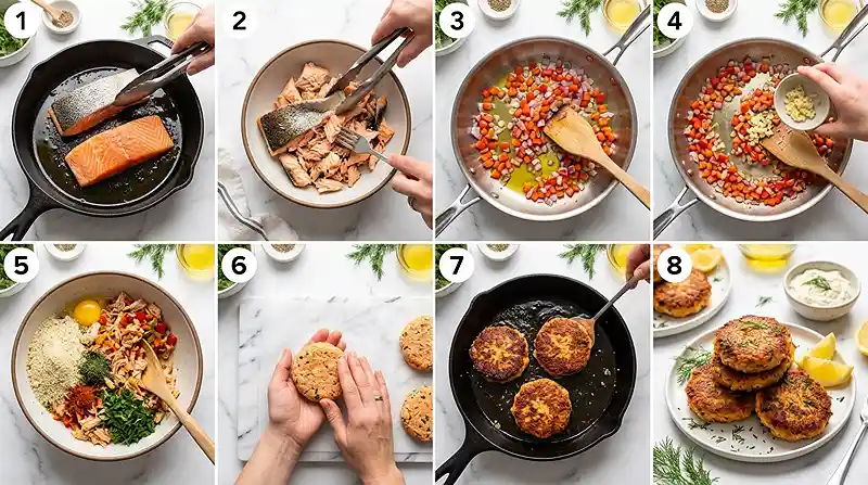 Gluten-Free Salmon Patties 3 budget dinner