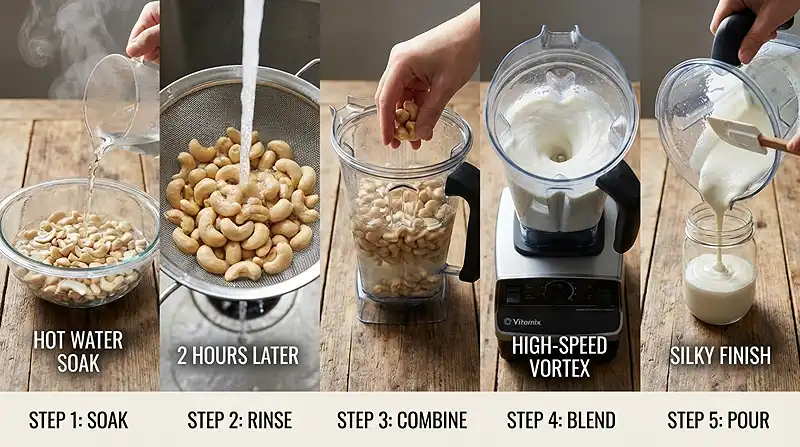 cashew cream sauce dairy free