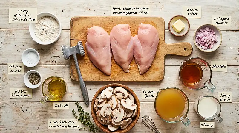 chicken marsala gluten free