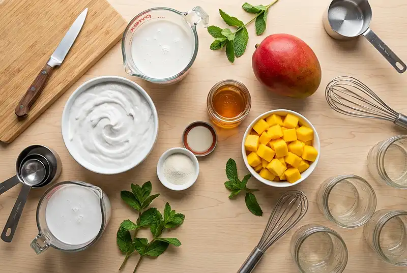 dairy free panna cotta