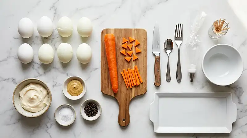 Gluten-Free Deviled Egg Chicks 2 deviled egg chicks gluten free