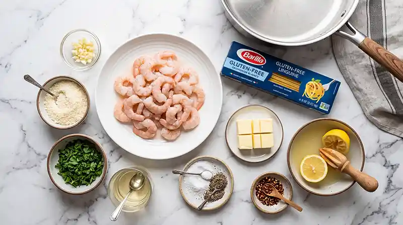 Gluten-Free Shrimp Scampi 2 garlic butter shrimp
