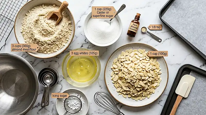 gluten free almond cookies