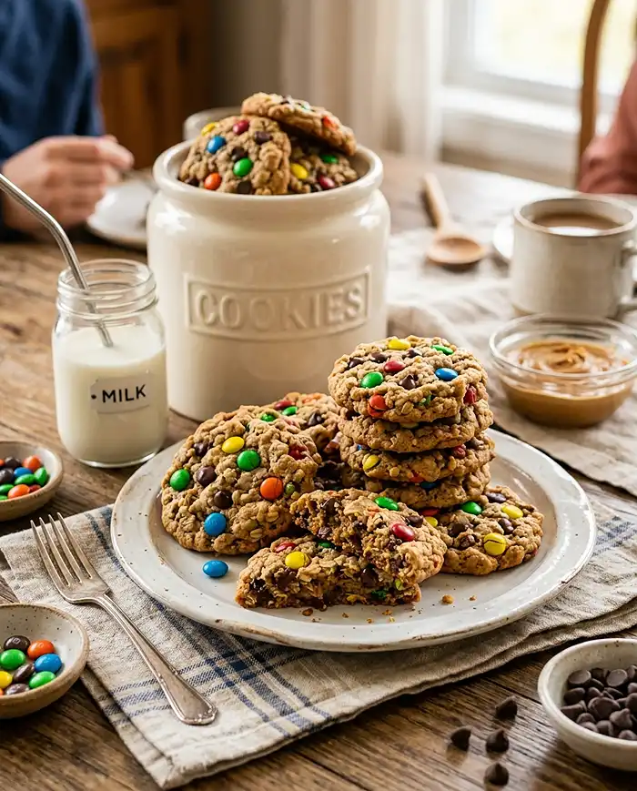 gluten free monster cookies