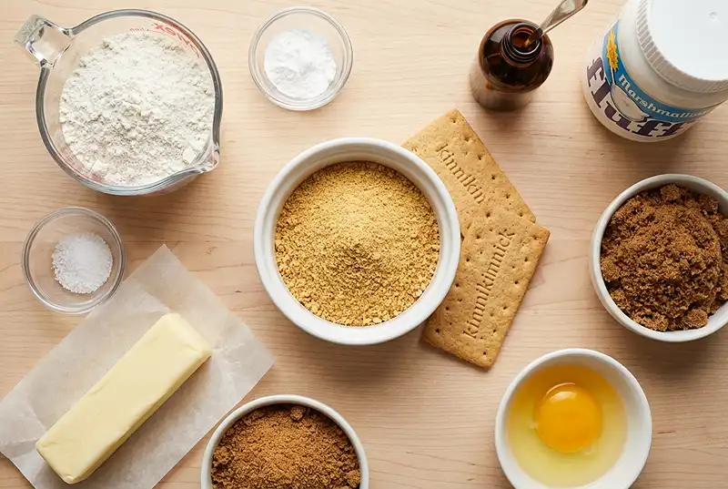 gluten free smores bars