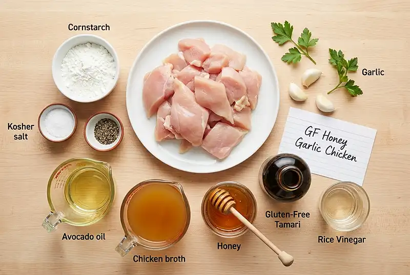 honey garlic chicken gluten free