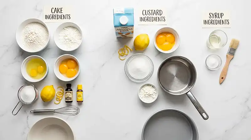 mimosa cake dairy free