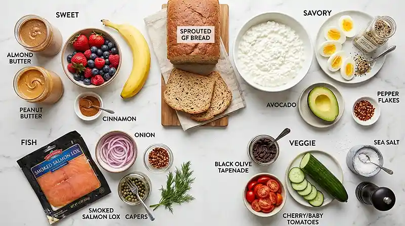 Gluten-Free Cottage Cheese Toast 2 protein toast