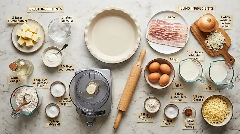 quiche lorraine gluten free