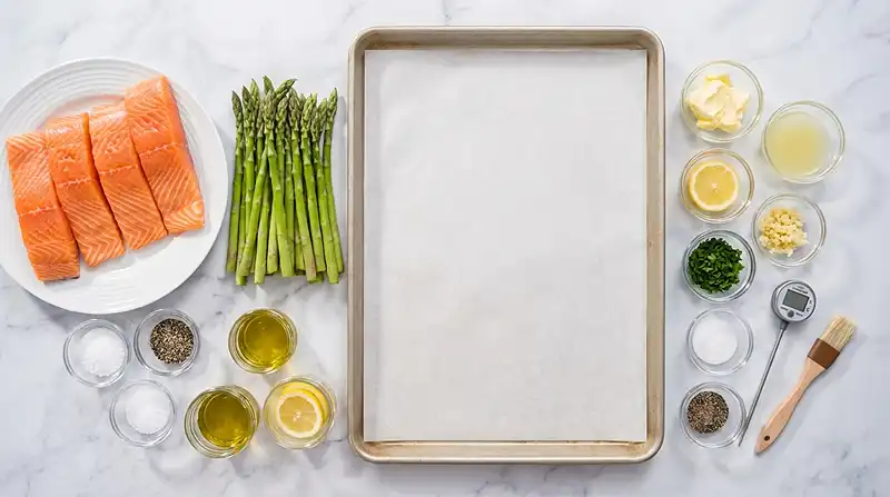 salmon asparagus gluten free