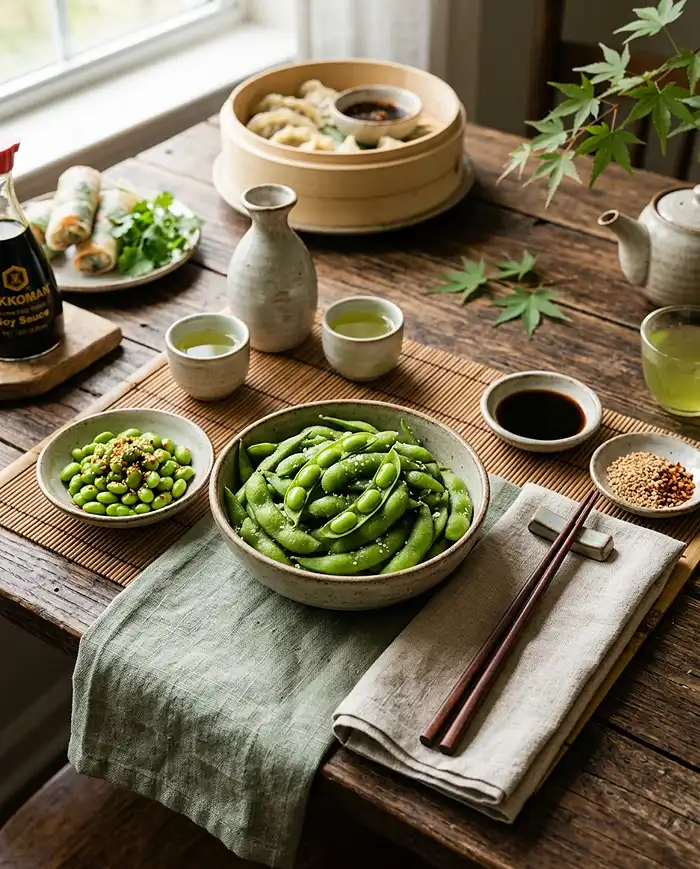 sea salt edamame
