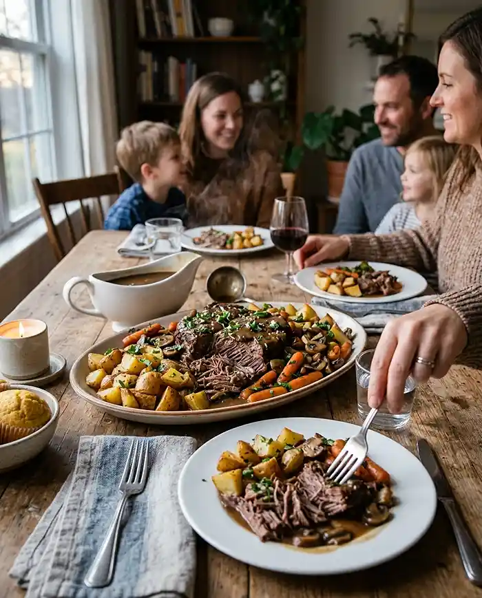 Gluten-Free Pot Roast 4 slow cooker roast
