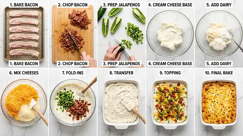 Gluten-Free Jalapeno Popper Dip 3 spicy appetizer