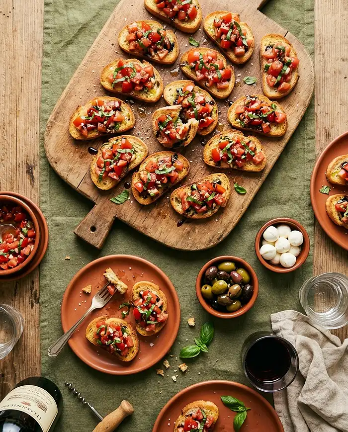 tomato basil appetizer