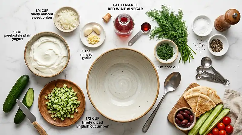tzatziki sauce gluten free