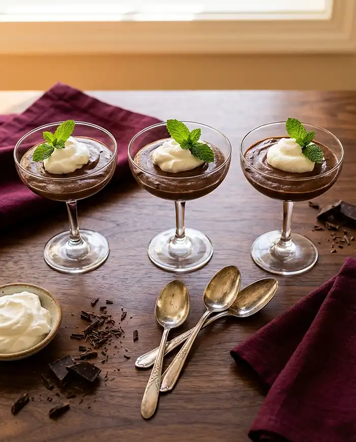 Gluten-Free Chocolate Mousse 4 vegan chocolate dessert