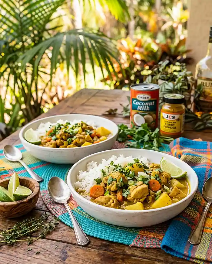 Caribbean-Style Curry Bowl