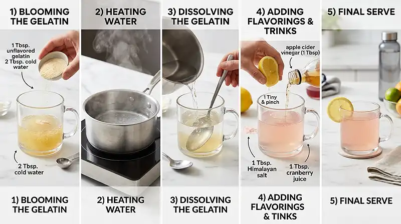 Gelatin Trick for weight loss