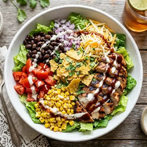 Gluten-Free BBQ Chicken Chopped Salad 5 Gluten-Free BBQ Chicken Chopped Salad