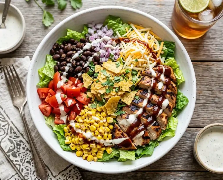 Gluten-Free BBQ Chicken Chopped Salad