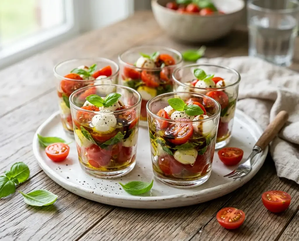 Gluten-Free Caprese Salad Cups