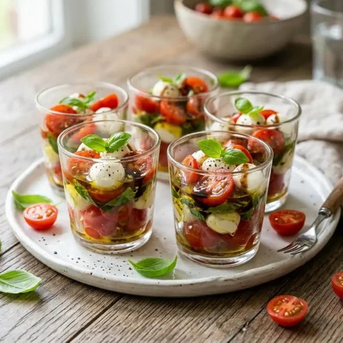 Gluten-Free Caprese Salad Cups