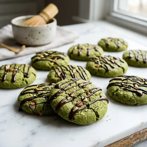 Gluten-Free Dairy-Free Matcha Latte Cookies