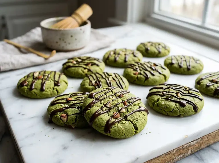 Gluten-Free Dairy-Free Matcha Latte Cookies