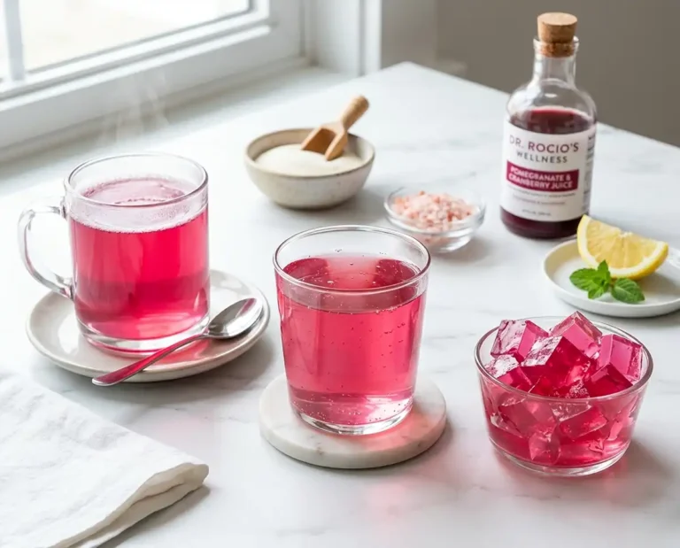 Gluten-Free Dr. Rocio Pink Gelatin Recipe