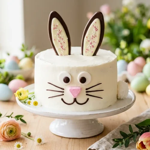 Gluten-Free Easter Bunny Cake